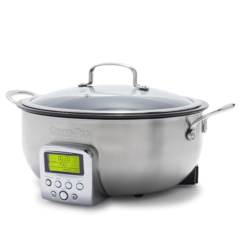 Elite 6QT Electric Skillet (6 Quarts / Stainless Steel)
