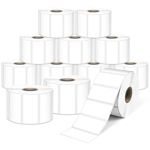 L Liked 15600 Direct Thermal Labels 2"x1" (2"x1"-12 Rolls)