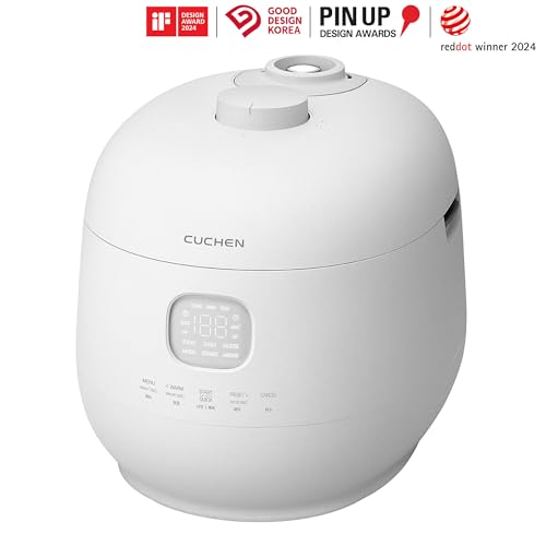 6 Cup Premium IH Pressure Rice Cooker with 304Ti Stainless Steel Inner Pot (6 Cup / Stainless)