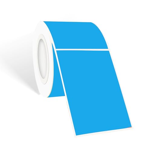 Colored Labels Stickers 3 x 2 Inch (Blue / 2*3 inch)