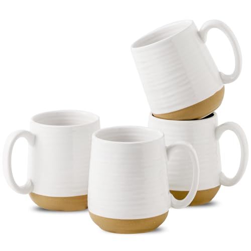 Coffee Mugs Set of 4 (White / Set of 4)