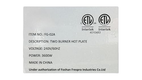 Commercial Double Hot Plate
