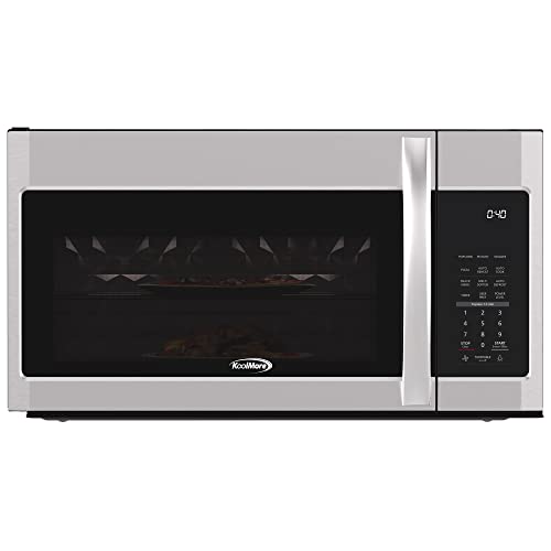 1.9 Cu. Ft. Over the Range Microwave Oven with Oven Lamp and 300CFM Recirculation Vent Hood Function