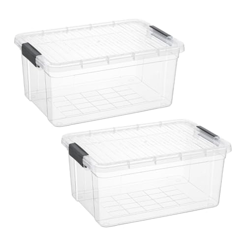 Storage Bins with Lids (36 Quart)