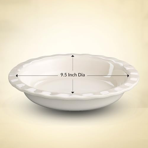 Easy-As-Pie Fluted Pie Plate, 9.5-Inch