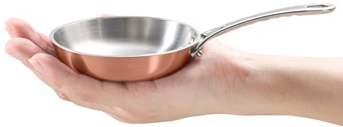 0.12QT Mini Sauce Pan (0.12 QT / Pure Copper)