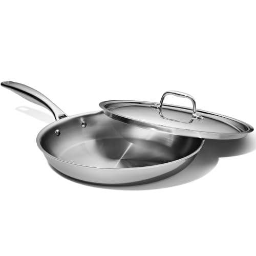 5 Ply Stainless Steel 12 (12" Frying Pan + Lid)