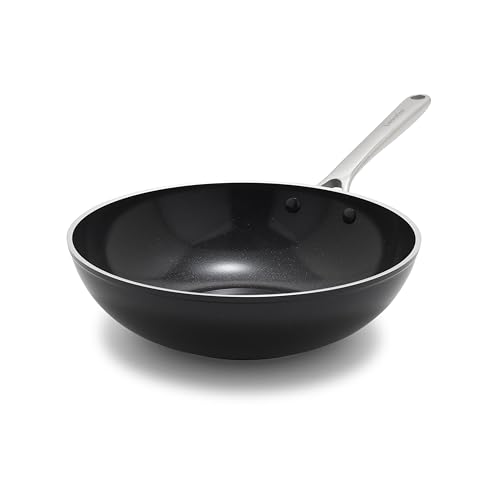 Orfeo 11” Nonstick Wok Pan (11" Wok Pan / Black)