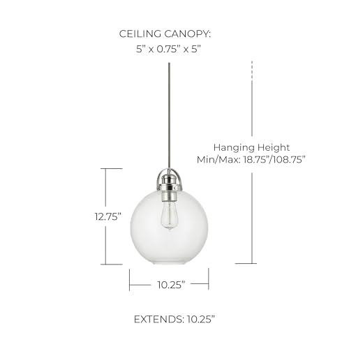 Capital Lighting 4641PN (Medium / Polished Nickel)
