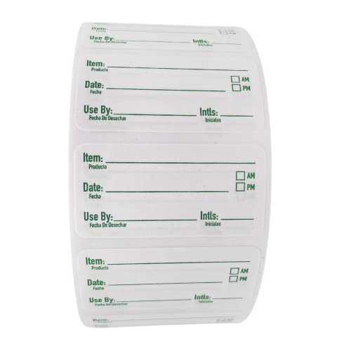 2x1 Dissolvable Food Labels
