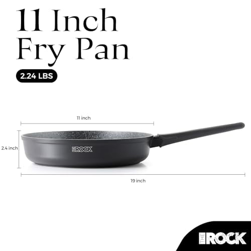 SOHO 11 Inch Non Stick Frying Pan (Granite Black / 11 Inch)