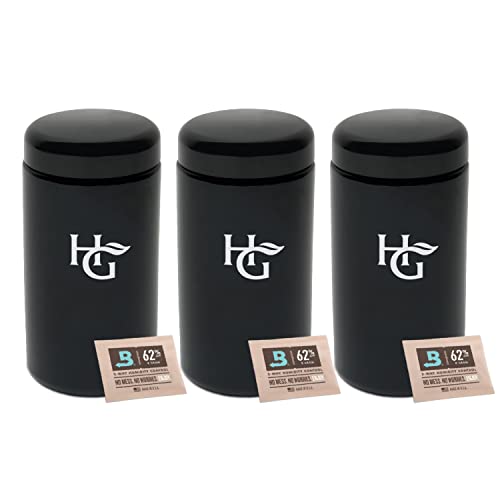2 Oz Airtight Container & Smell Proof Jar (3Pack-1L)