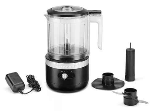 5 Cup Food Chopper Cordless KFCB519BM (Matte Black / 5 Cup / Cordless 5 Cup)