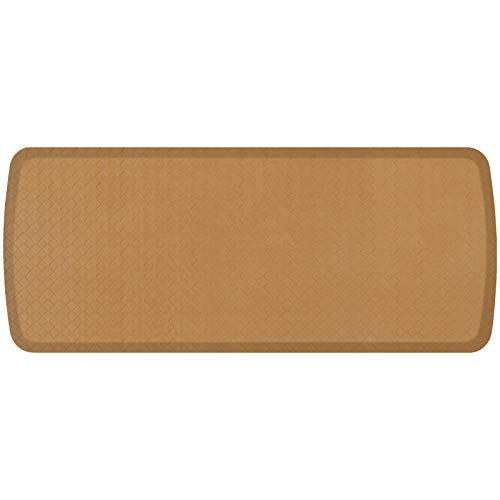 Elite Premier Gel & Foam Anti (48"L x 20"W x 0.8"Th / Basketweave Khaki)