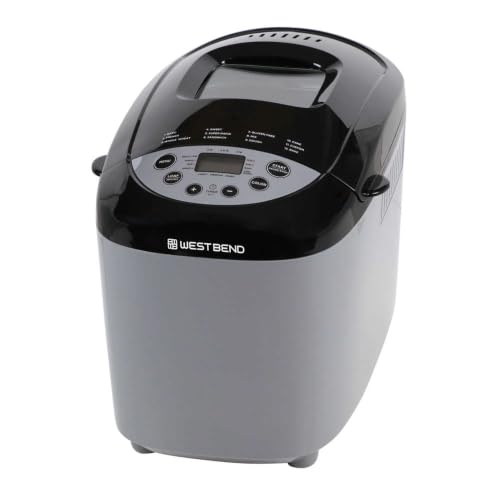 Hi Rise Bread Maker Machine Programmable 12 Programs Including Gluten Free & 3 Loaf Sizes and Crust Colors with Traditionally