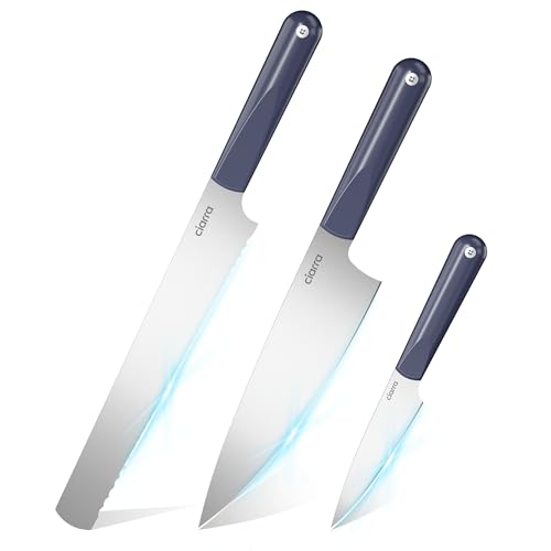 Professional Kitchen Knife Set 5 PCS (Deep Blue)