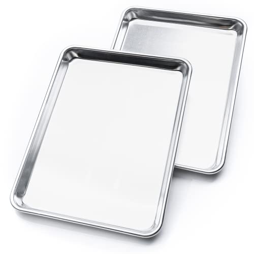 Jelly Roll Baking Pan Aluminum Nonstick Warp Free Set of 2 (2 Count)
