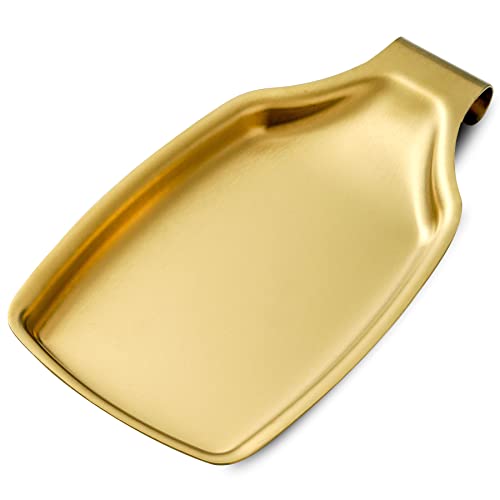 Gold Spoon Rest For Stove up (Gold -square)