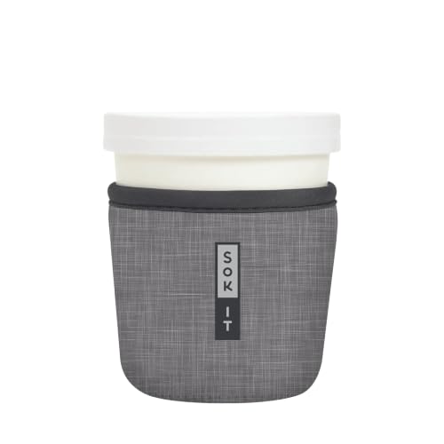 IceCreamSok Insulated Neoprene Cover (Anthracite / Fits Tapered Pints)