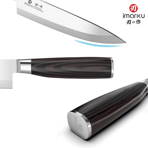 8 Inch Japanese Chef Knife (Classic Black)