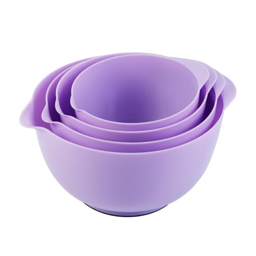 Mixing Bowls Set of 4 (Purple)