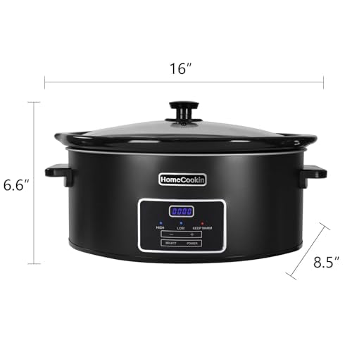6 Quart Programmable Slow Cooker