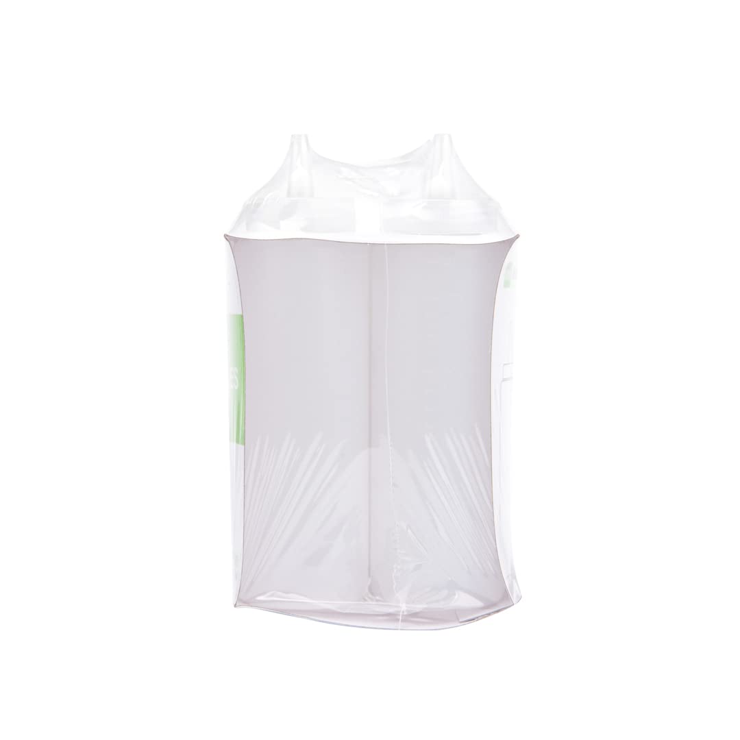 8 oz Plastic Squeeze Bottle 6 Wide Mouth Condiment Bottles with Precision Tip Reusable Freezer (8 Ounces)