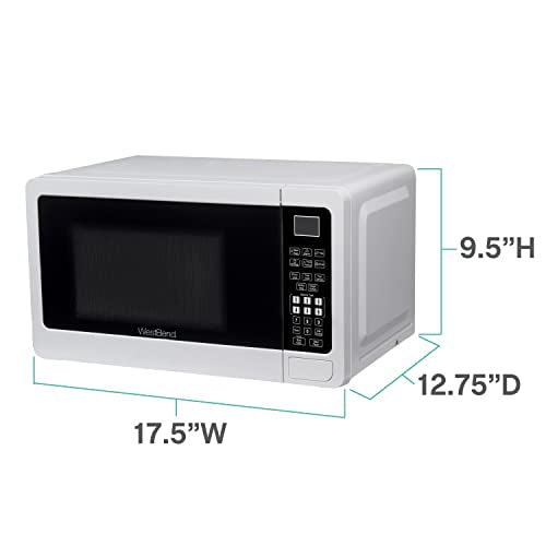 0.7 Cu. Ft. Countertop Microwave Oven (0.7-Cu.Ft. / White)