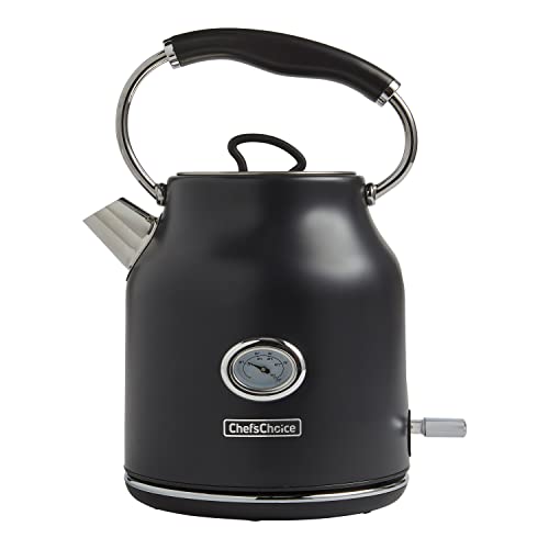 Chef'sChoice Electric Kettle Gourmezza Stainless Steel 1500 Watts with Auto