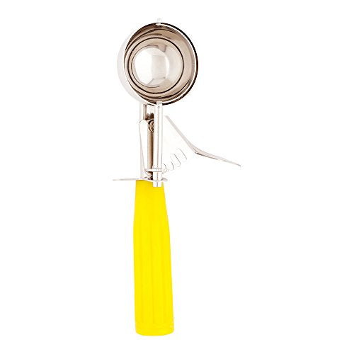 Bundle 3 Ice Cream Scoops Trigger Release Stainless Steel Dishers 2 (Bundle of (8 oz, 4 oz, 2 oz))