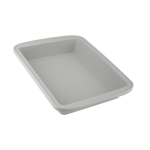 Silicone Baking Dish with Handles (Grey, 1pack)