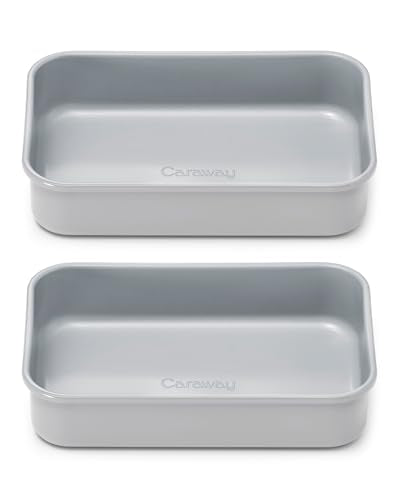 Non Stick 9" x 6.5" Small Rectangle Baking Pan Duo (2 Count)