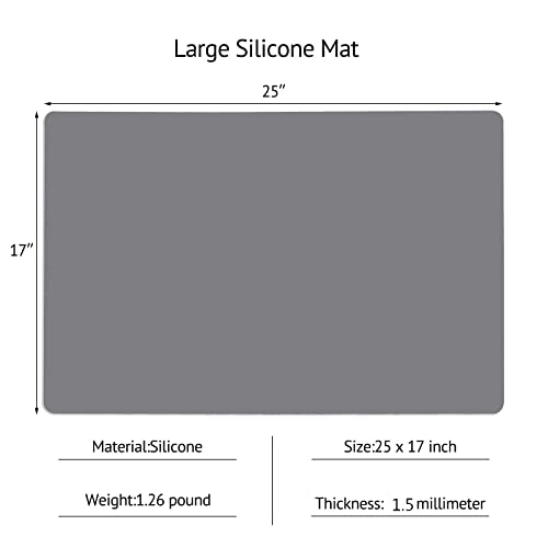 Silicone Mats for Kitchen Counter (2 Count)