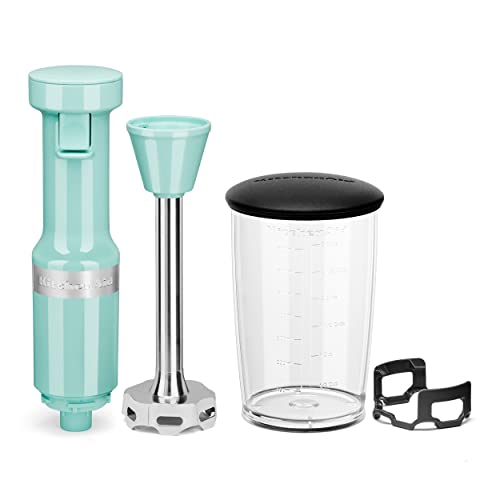 Variable Speed Corded Hand Blender (Ice Blue)