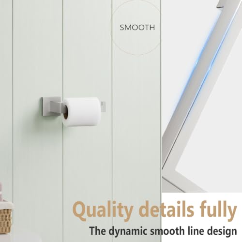 Toilet Paper Roll Holder Brushed Nickel Toilet Paper Holder Stainless Steel for Kitchen Bathroom Dispenser Wall Mounted