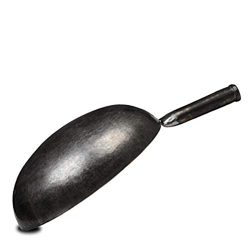 ZhenSanHuan Chinese Hand Hammered Iron Woks and Stir Fry Pans