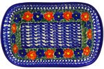 Platter with Handles 10 (Floral Burst)