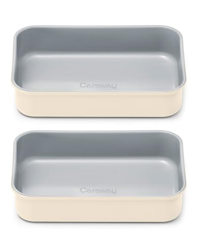 Non Stick 9" x 6.5" Small Rectangle Baking Pan Duo (2 Count)
