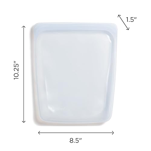 Premium Reusable Half Gallon Silicone Bag (Yellow)