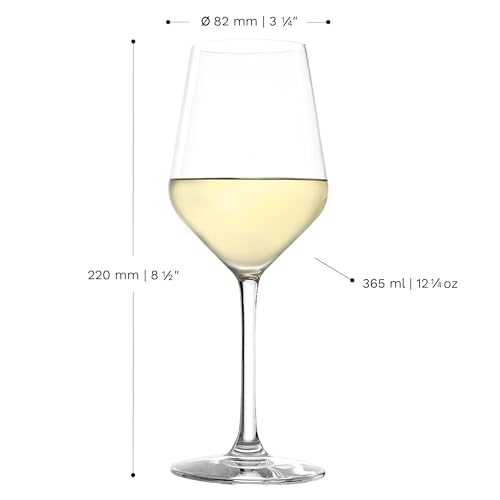 Revolution White Wine Glasses 12 1 (4 Pieces (1 Pack))