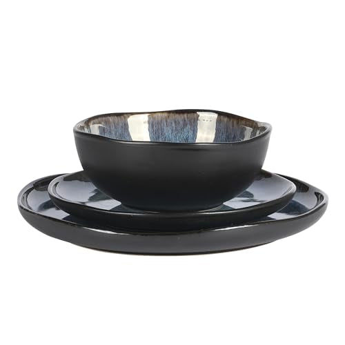 Nardini 12 Piece (Service for 4 (12pcs) / Black & Blue (Nardini))