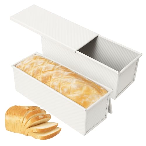 2 Pack 13x5 Pullman Loaf Pan & Lid (2 Count)