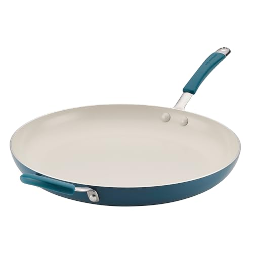 Cucina Ceramic Nonstick Frying Pan (Skillet (14") / Marine Blue)