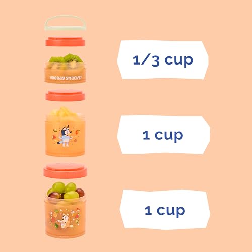 Bluey Snack Containers (Bluey / Hooray Snacks!)