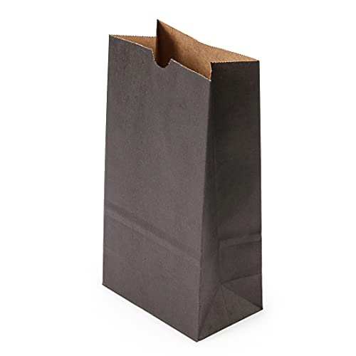 Bag Tek 4lb Paper Bags (4 lb / Black)