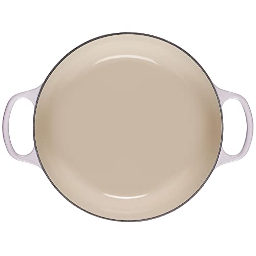 Enameled Cast Iron Round Dutch Oven (Shallot / 7.25 Qt)