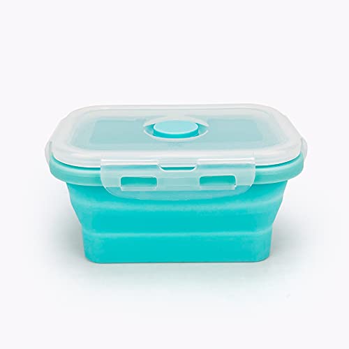 3piece Collapsible Food Storage Containers with Lids (3 Count)
