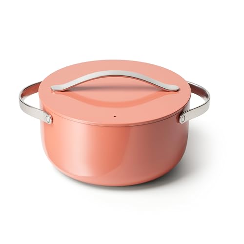 Non Stick Ceramic Dutch Oven Pot with Lid (Perracotta)