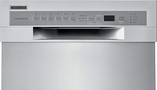 18 in. ADA Compact Front Control Dishwasher in Stainless Steel with Dual Spray Arms (Silver / Dishwasher Only)