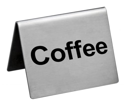 Stainless Steel Table Tent Sign